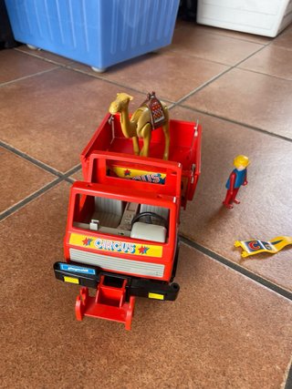 Lote Camión Circo Playmobil con Camello
