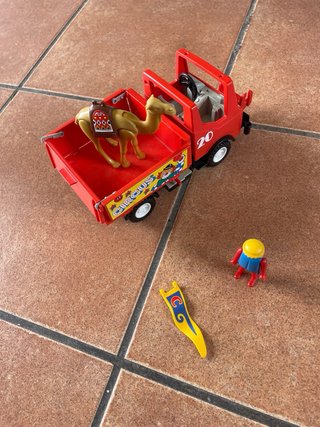 Lote Camión Circo Playmobil con Camello