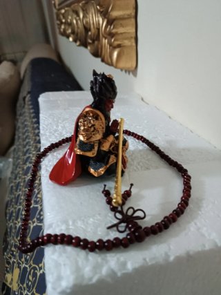 Figura Guerrero Mono Rey Resina adornos coleccion