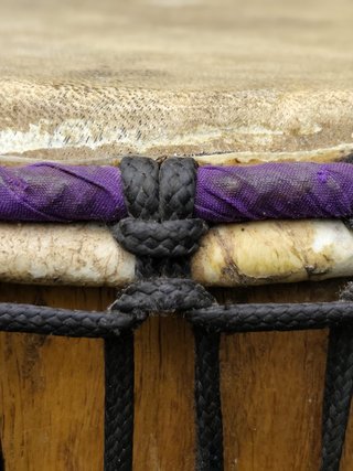 Djembé Profesional Madera Maciza