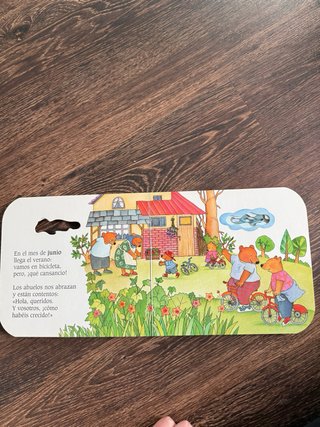 Libro infantil 12 meses Panini