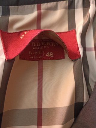 Chaqueta Burberry acolchada