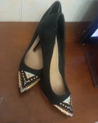 Zapatos negros preciosos ,N 41