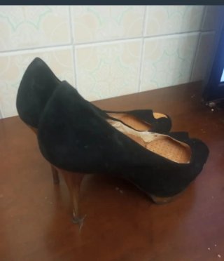 Zapatos negros preciosos ,N 41