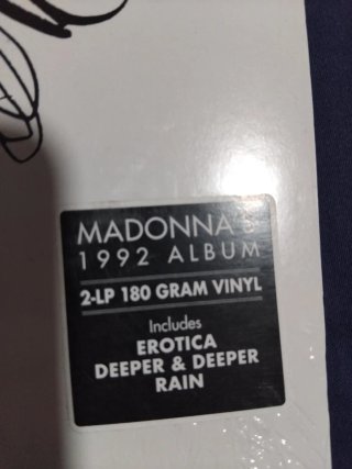 Madonna Erotica Vinilo LP