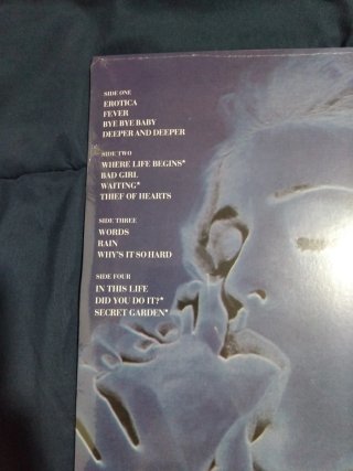 Madonna Erotica Vinilo LP