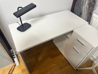 Escritorio esquinero o recto blanco URGE VENTA