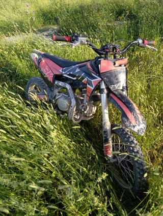 Pit Bike IMR 140cc Motocross Negra/Roja