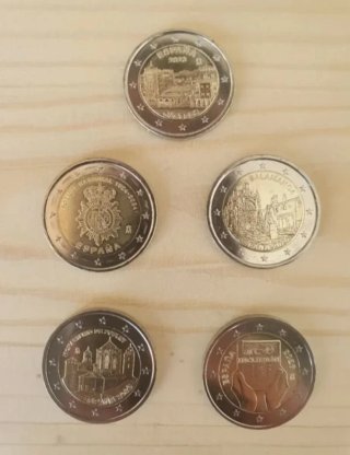 Monete commemorative da 2 euro Spagna
