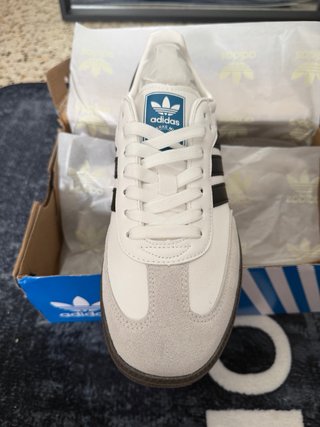 Adidas Samba Blancas y Negras Talla 40