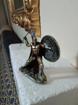 Figura Guerrero Romano Batalla adornos coleccion