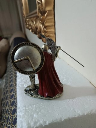 Figura Guerrero Romano Batalla adornos coleccion