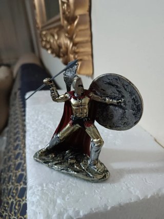 Figura Guerrero Romano Batalla adornos coleccion