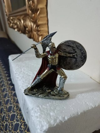 Figura Guerrero Romano Batalla adornos coleccion