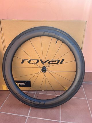 Ruedas roval rapide carbono bici carretera disco