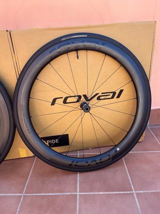 Ruedas roval rapide carbono bici carretera disco