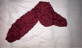Set ASOS LUXE lace 3D pantalón y top burdeos t 42