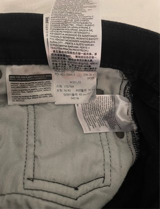 Jeans Levi's 511 Neri
