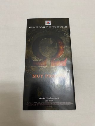 Manuale di God of War Chains of Olympus per PSP