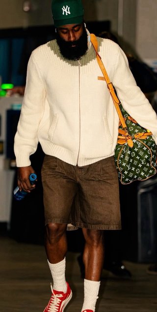 Jersey Louis Vuitton Beige Multicolor