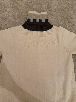 Jersey Louis Vuitton Beige Multicolor