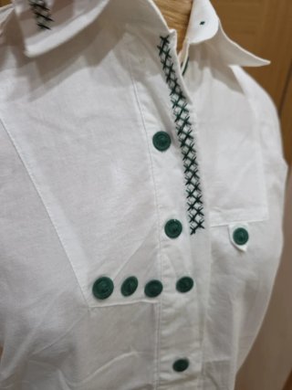 Blusa de Algodón con Lunares