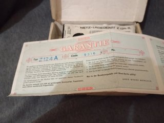 Cargador UHER Z124A Vintage
