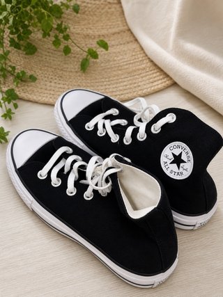 Converse Negras Talla 36