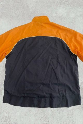 Giacca a vento Nike uomo arancione/blu