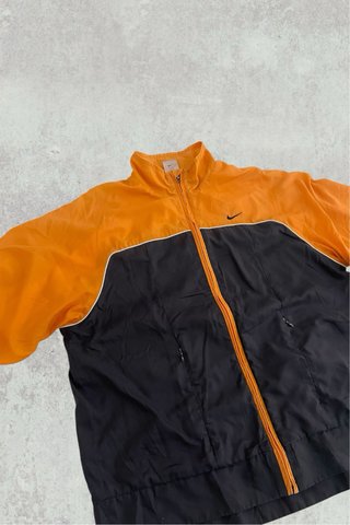 Giacca a vento Nike uomo arancione/blu