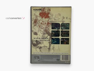 metal gear solid 2 ps2