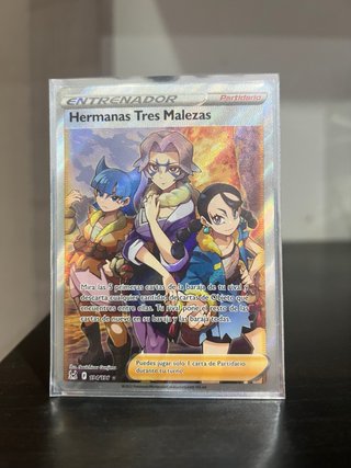 Carta Pokémon Entrenador Hermanas Tres Malezas 194