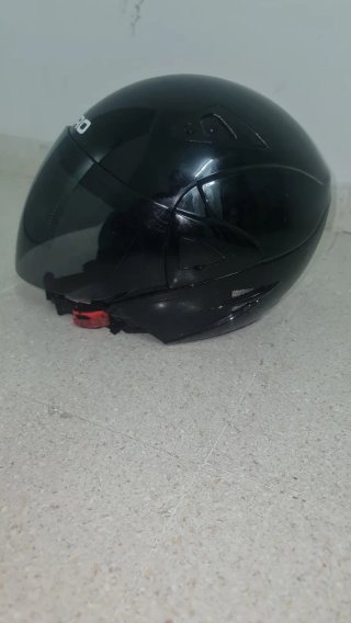 Casco moto Jet Shiro Negro
