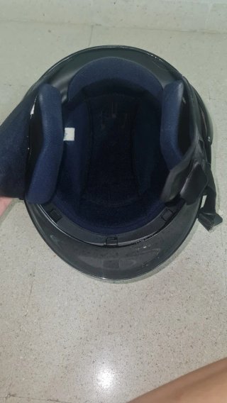 Casco moto Jet Shiro Negro