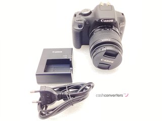 camara digital reflex canon eos 2000d+ef-s 18-55mm dc iii