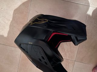 Casco Alpinestars SM5 Motocross Negro