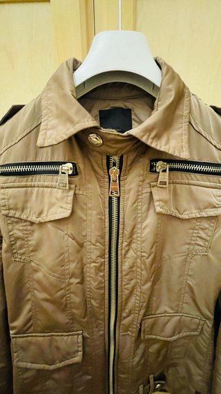 Chaqueta Bomber Marrón