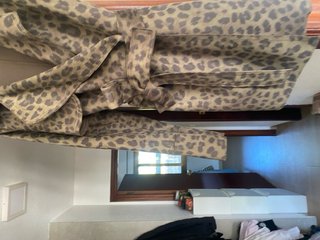 Gabardina Zara Animal Print,de entretentret nueva