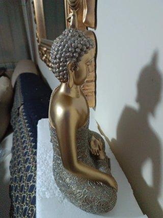 Buda Decorativo Dorado 32cm