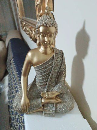 Buda Decorativo Dorado 32cm