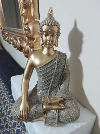 Buda Decorativo Dorado 32cm