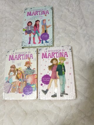 3 Libros La Diversión de Martina