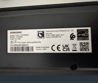 Barra Sonido Samsung HW-B550/ZF Negra