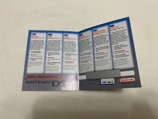 Foglietto promozionale VIP Mario Kart DS
