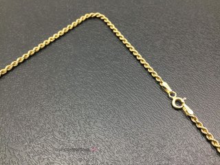cadena oro 18k 26cm
