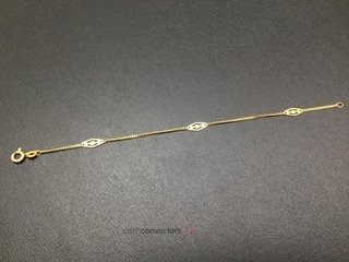pulsera oro 18k