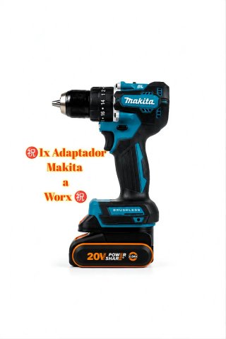 ㊗️1x Adaptador Makita a Worx ㊗️