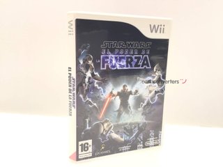 star wars el poder de la fuerza wii
