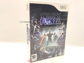 star wars el poder de la fuerza wii