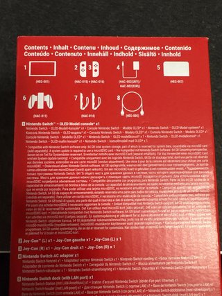 Nintendo Switch OLED + Protectores + SD + Funda